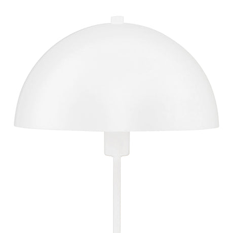 Searchlight Electric Mushroom Table Lamp - White Metal 60231WH