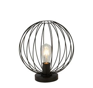 Rondo Table Lamp - Black Metal