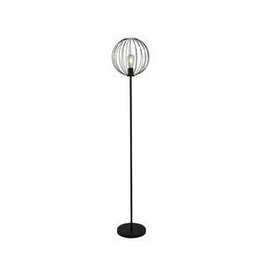 Rondo Floor Lamp - Black Metal