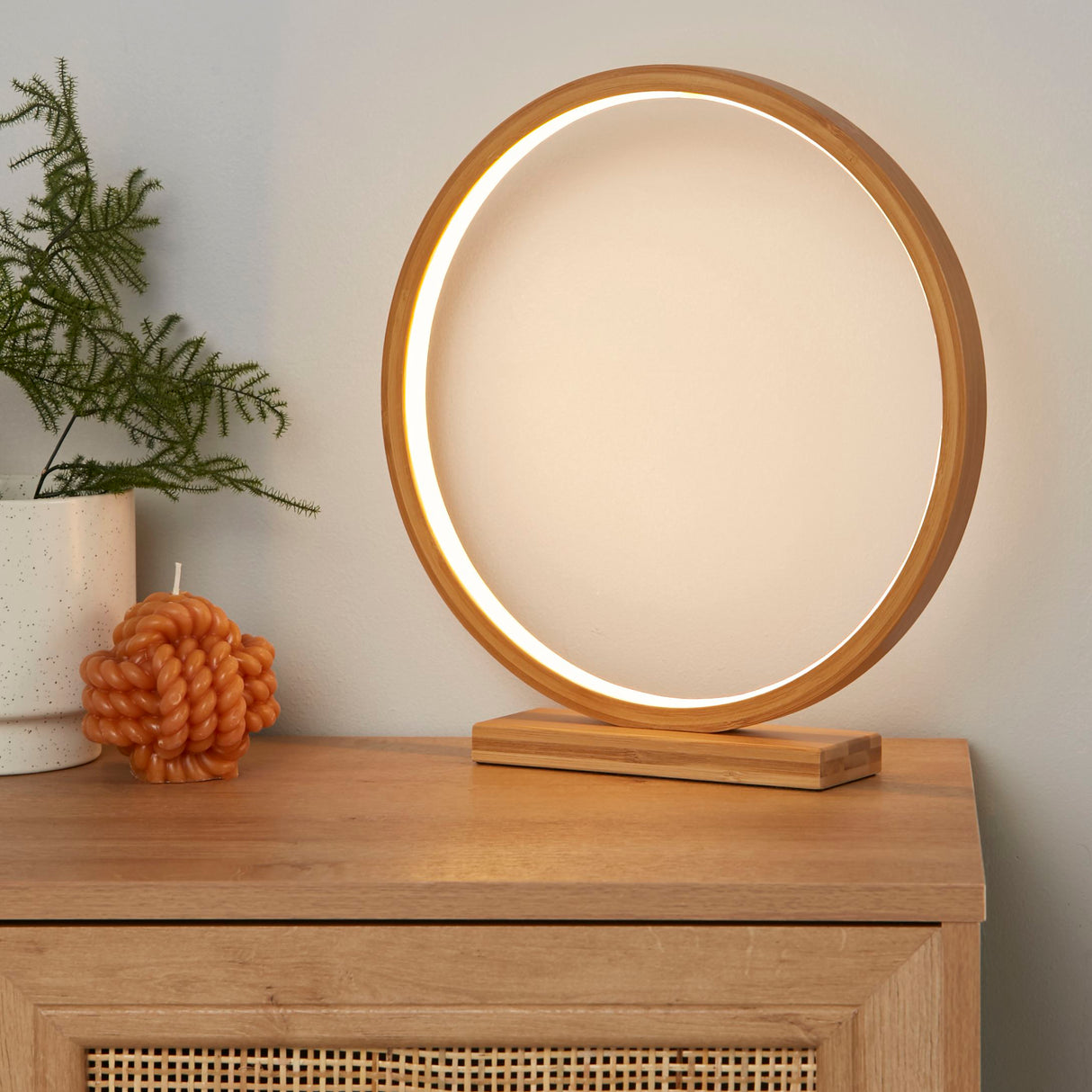 Searchlight Electric Malibu LED Table Light 62058NA