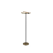 Aerial LED Floor Lamp, Gold and Black Metal
