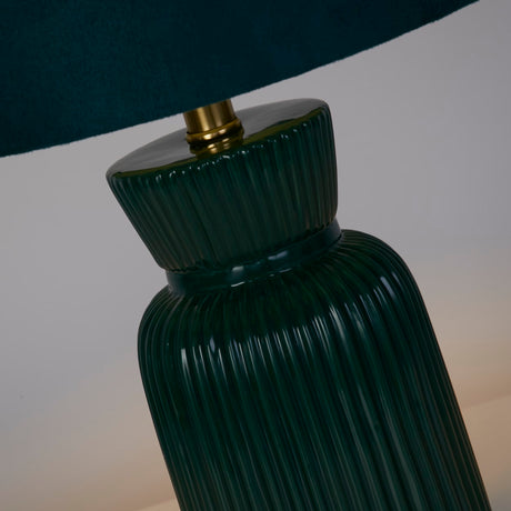 Searchlight Electric Tia Table Lamp Emerald 66033EM
