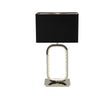 Aura Table Lamp LED Base - Chrome with Crystal Glass