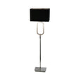 Aura Floor Lamp LED Base -Chrome with Crystal Glass
