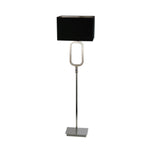 Aura Floor Lamp LED Base -Chrome with Crystal Glass