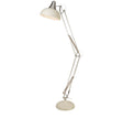 Goliath Task Lamp - Chrome & Cream Metal