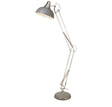 Goliath Task Lamp - Chrome & Grey Metal