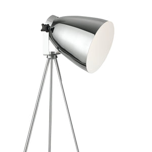 Searchlight Electric Study Floor Lamp - Chrome 9606CC