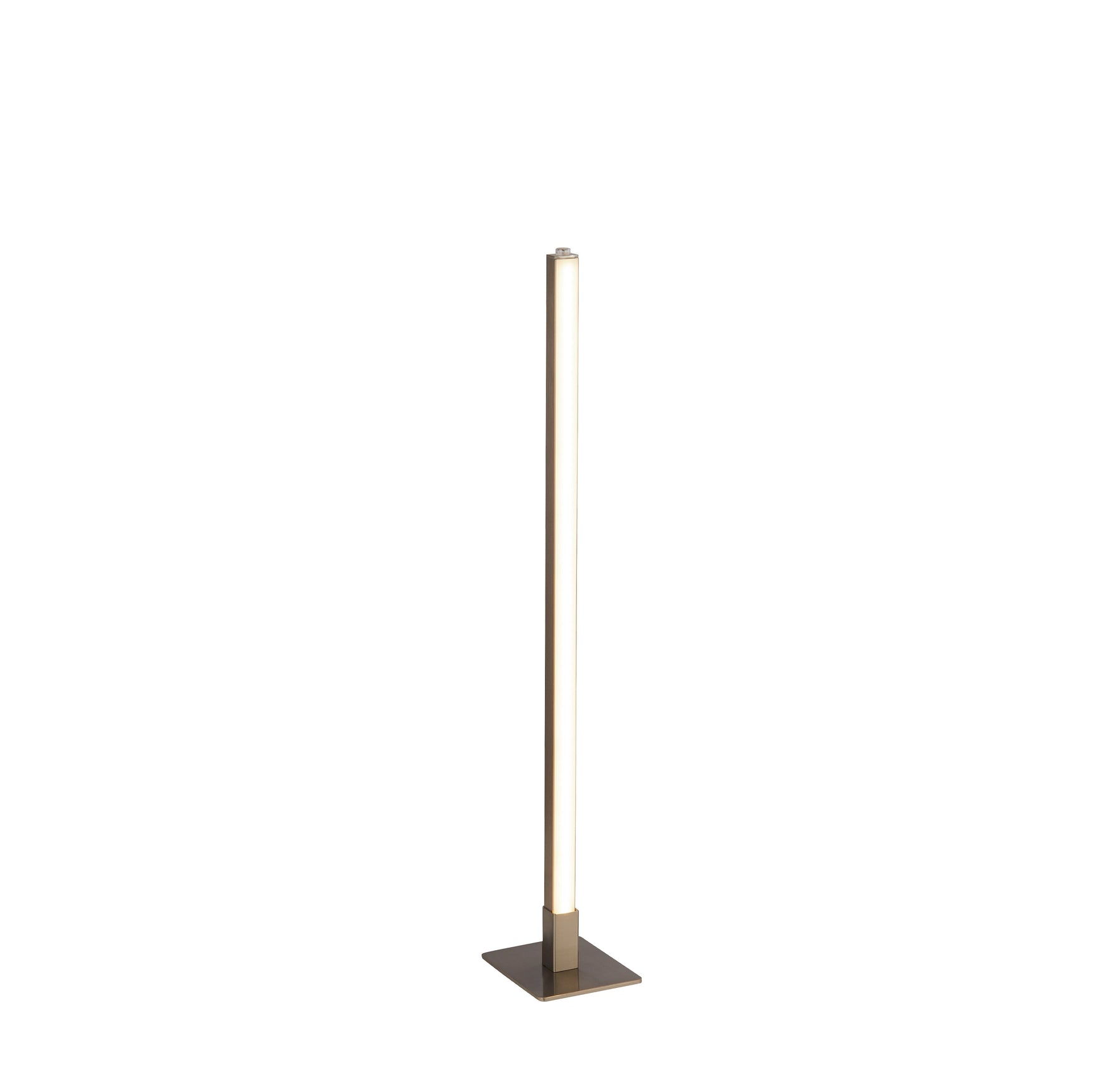 Tribeca Table Lamp - Satin Silver Metal
