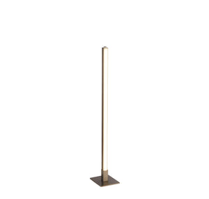 Tribeca Table Lamp - Satin Silver Metal