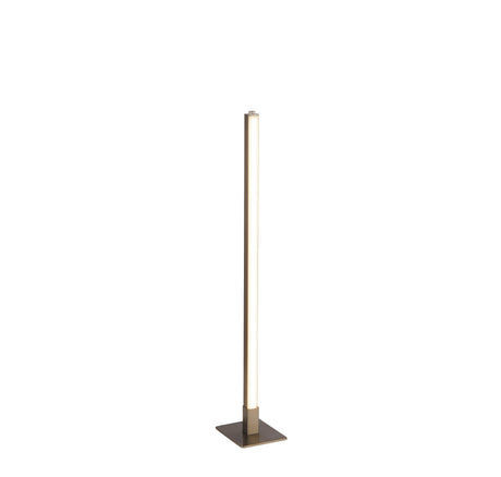 Tribeca Table Lamp - Satin Silver Metal