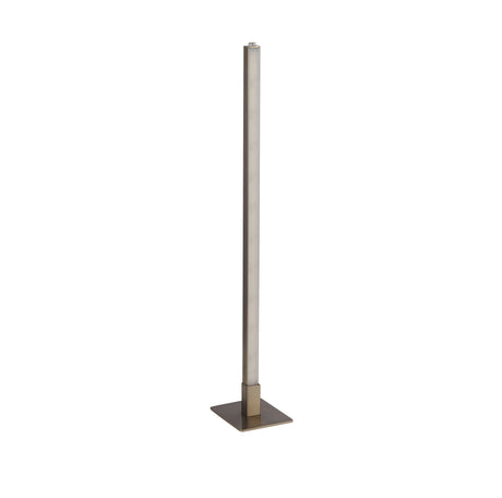 Searchlight Electric Tribeca Table Lamp - Satin Silver Metal 96382-1SS