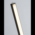 Searchlight Electric Tribeca Floor Lamp - Matt Black Metal 96383-1BK