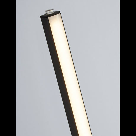 Searchlight Electric Tribeca Floor Lamp - Matt Black Metal 96383-1BK