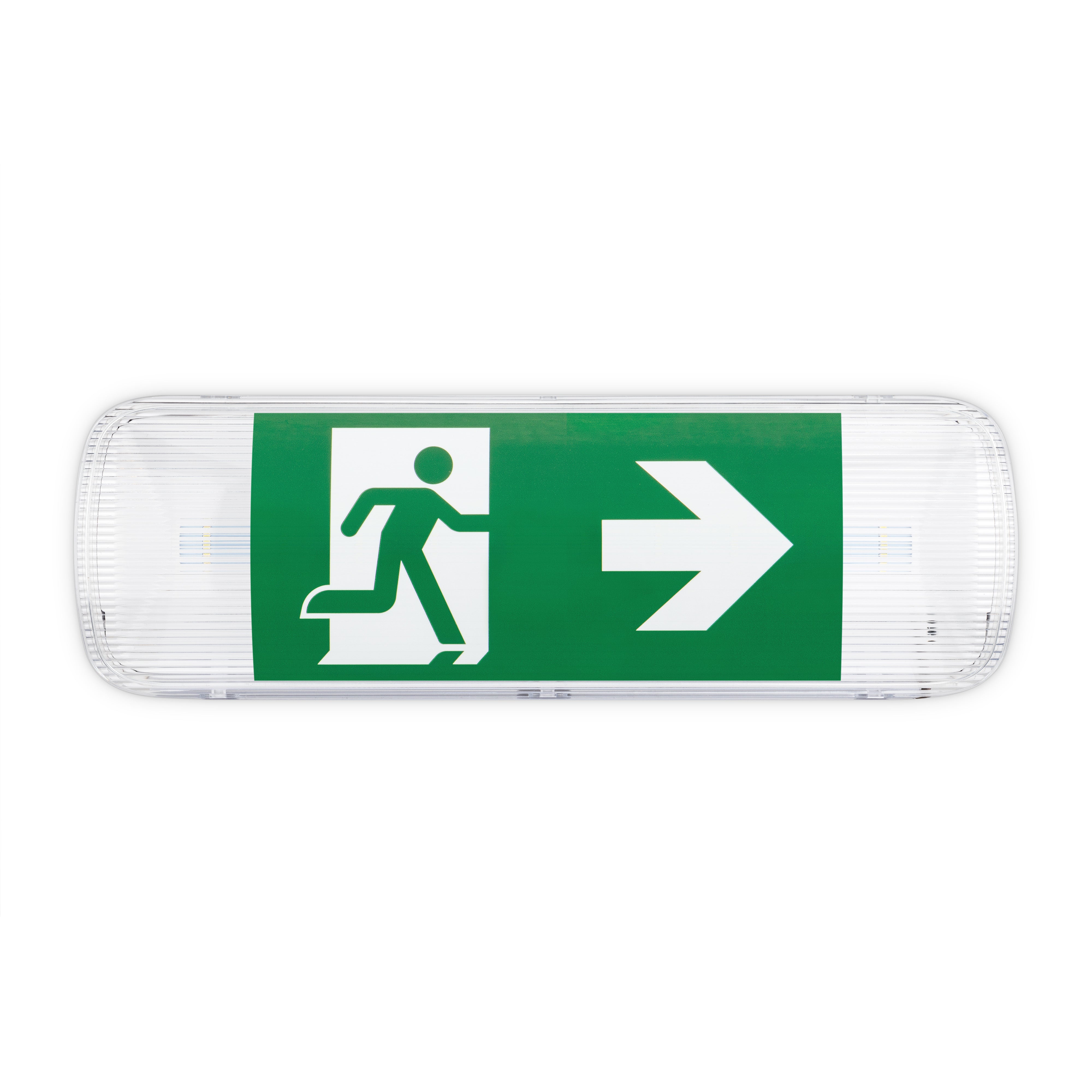 JCC Lighting JC110005 Emergency Bulkhead Self-test 3W IP65 6000K Maintained/non-maintained c/w legends