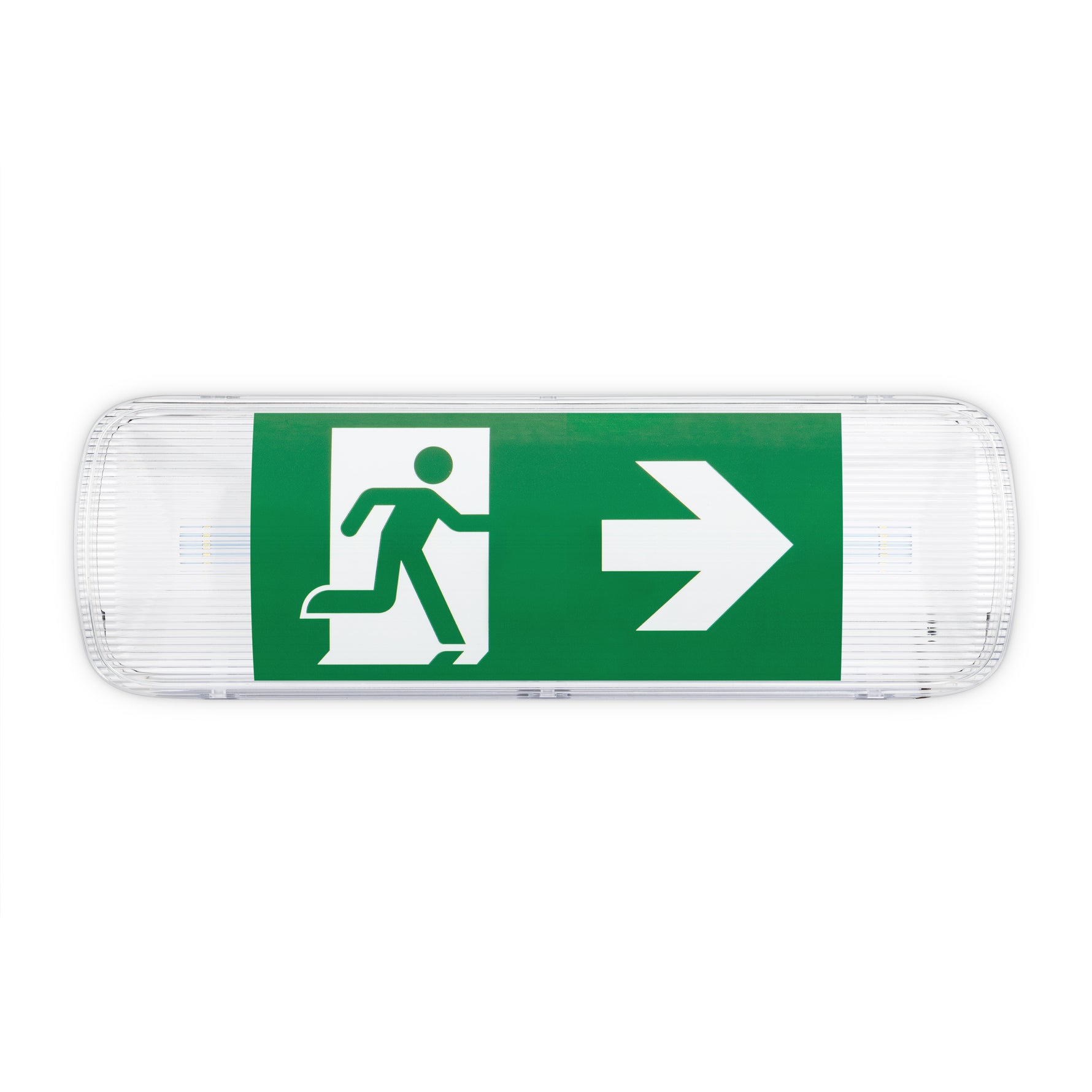 JCC Lighting JC110005 Emergency Bulkhead Self-test 3W IP65 6000K Maintained/non-maintained c/w legends