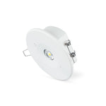 JCC Lighting JC110007 Emergency Downlight Self-test 2W IP20 6000K Non-maintained-Open/Corridor lenses