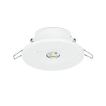 JCC Lighting JC110007 Emergency Downlight Self-test 2W IP20 6000K Non-maintained-Open/Corridor lenses