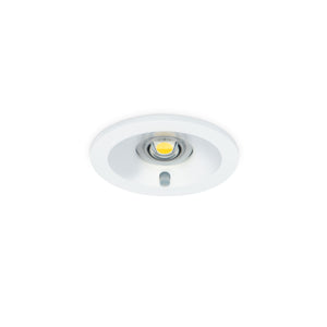 JCC JCEM110025WH/OA EscapeLUX Emergency Downlight 2W 280Lm IP65 WH Open Area Std/ST