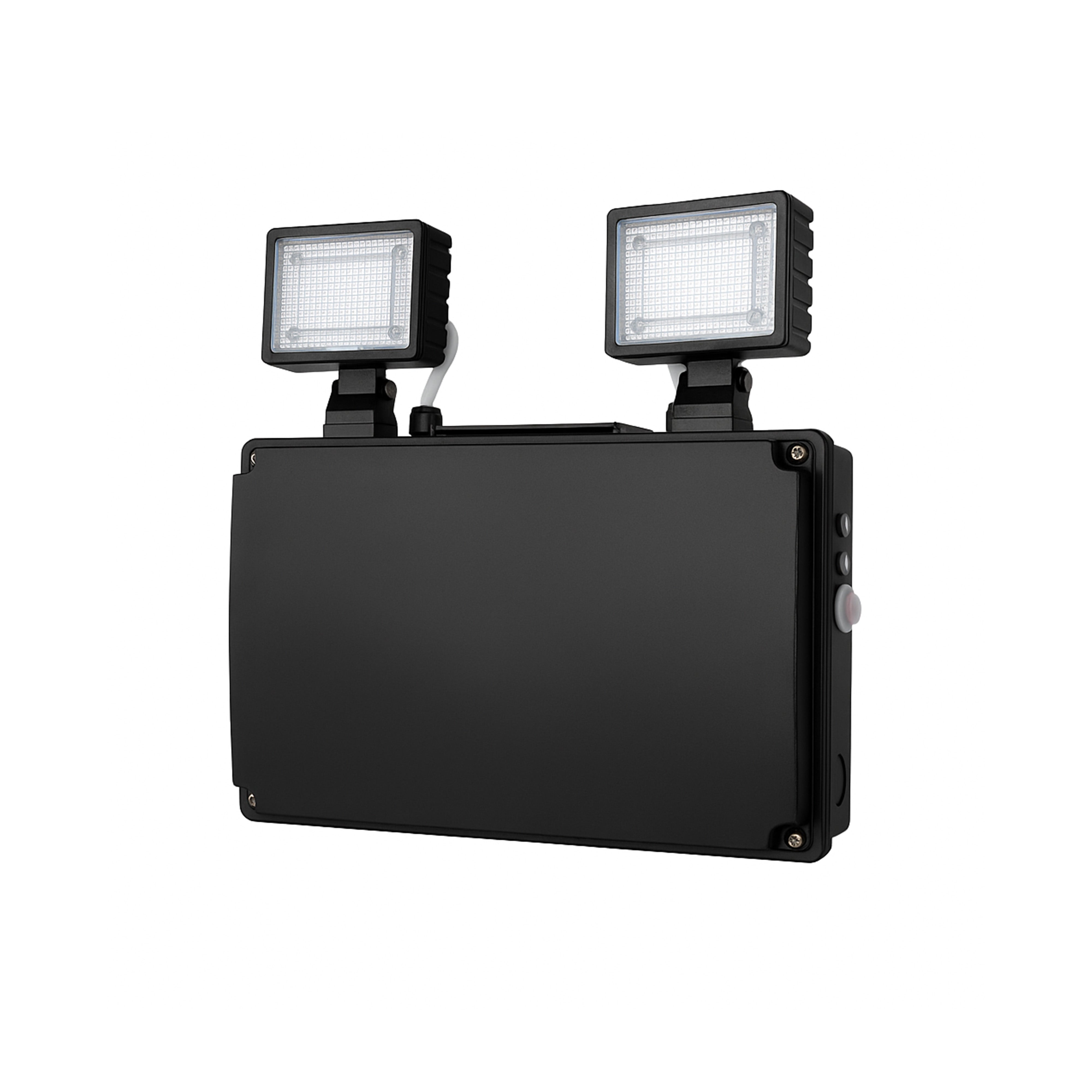 JCC JCEM110010BLK EscapeLUX™ Emergency Twin Spot 9W 1000lm 6000k IP65 Black  Self Test
