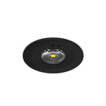 JCC JCEM110027BLK EscapeLUX™ Emergency Spot downlight  1W 140Lm 6000k IP20 Black  Standard