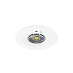JCC JCEM110027WH EscapeLUX Emergency Downlight 1W 140Lm IP20 WH Open Area/Corridor standard