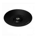JCC JCEM110023BLK EscapeLUX™ Emergency round surface spot downlight 2W 280lm 6000k IP65 Black  Self Test