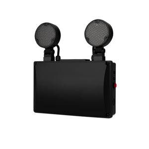 JCC JCEM110011BLK EscapeLUX™ Emergency Twin Spot 3W 450lm 6000k IP65 Black  Self Test