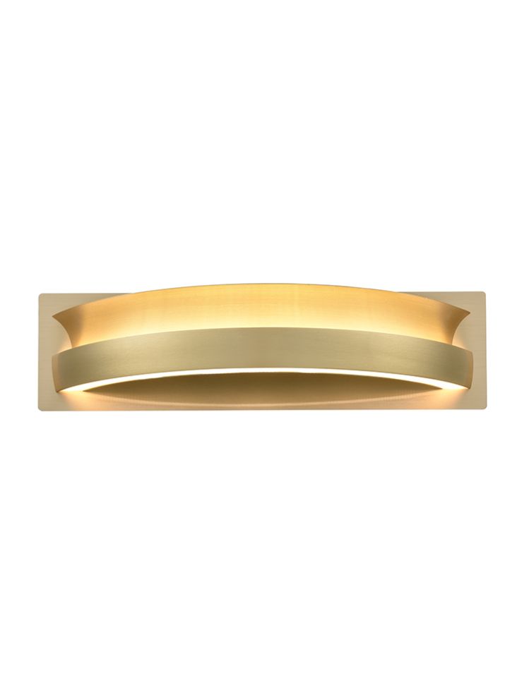 Franklite Eternity Satin Brass LED Wall Light Eternity part no - WB607