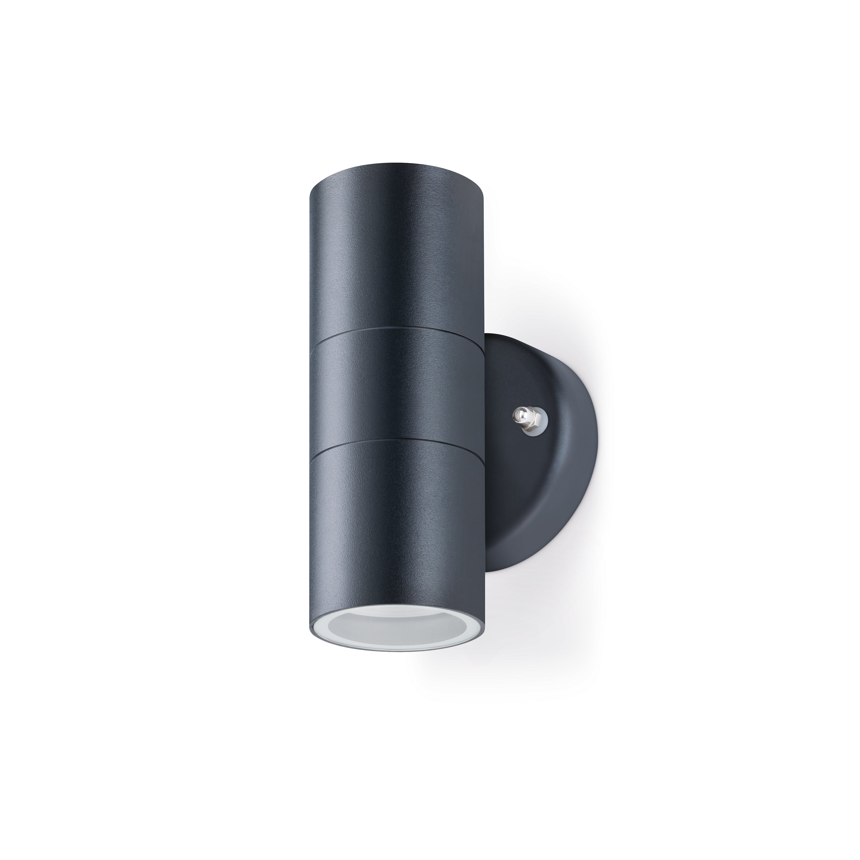 JCC Lighting JC17060ANTH Twin GU10 Anthracite downward wall light 7W LED Max IP44
