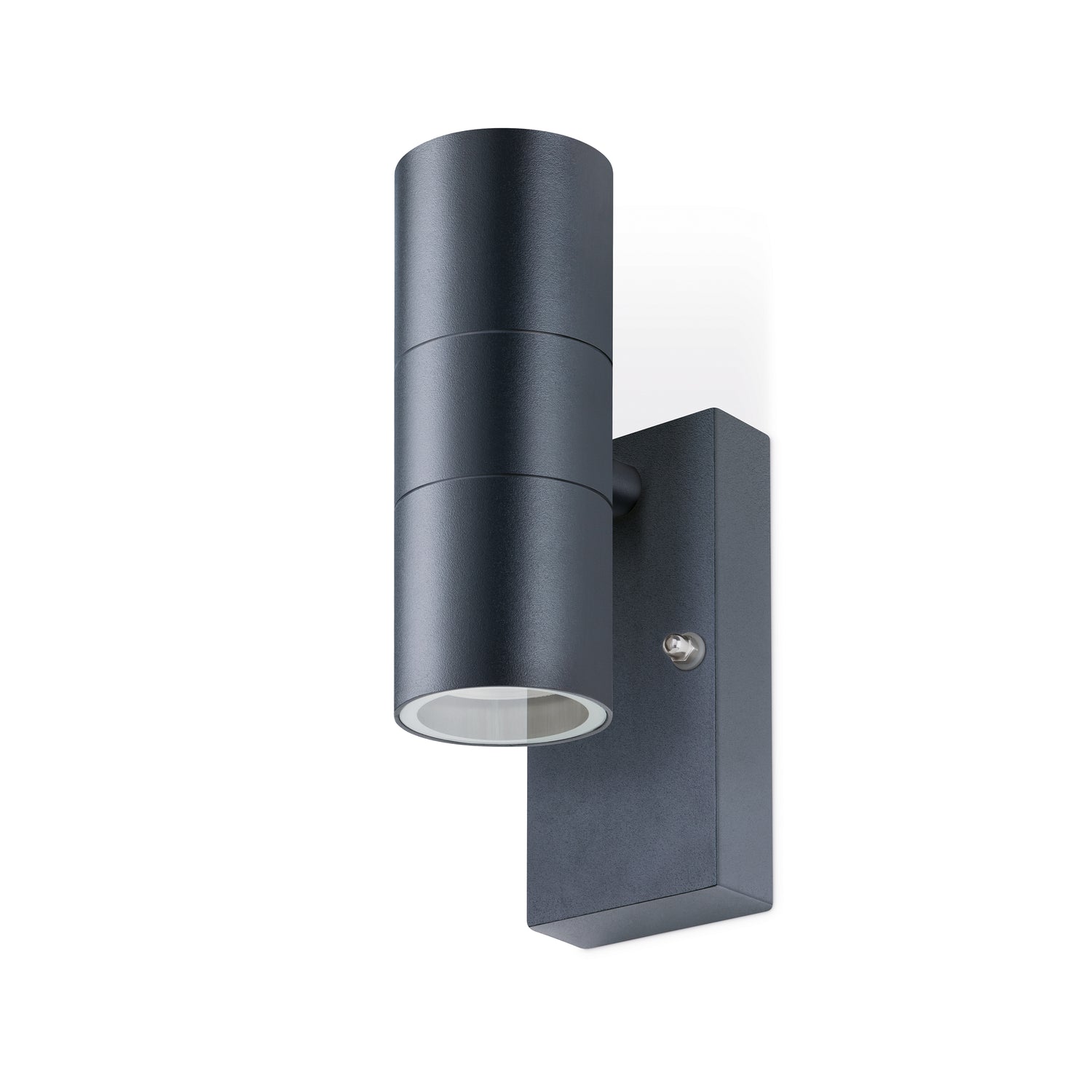 JCC Lighting JC17062ANTH Twin GU10 Anthracite Up/Down wall light  7W LED Max IP44