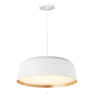 Feiss Asher 5 Light Pendant FE-ASHER-5P-WHT