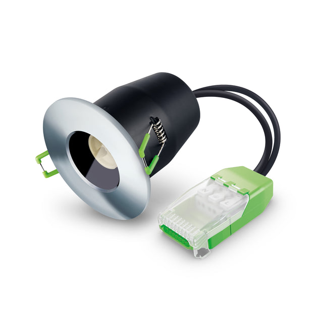 JCC Lighting JC010016/CH Fireguard Next Generation Unlamped Showerlight IP65 Chrome