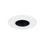 JCC Lighting JC010036BLK Fireguard Next Generation Plaster-in Unlamped Downlight IP65 Black