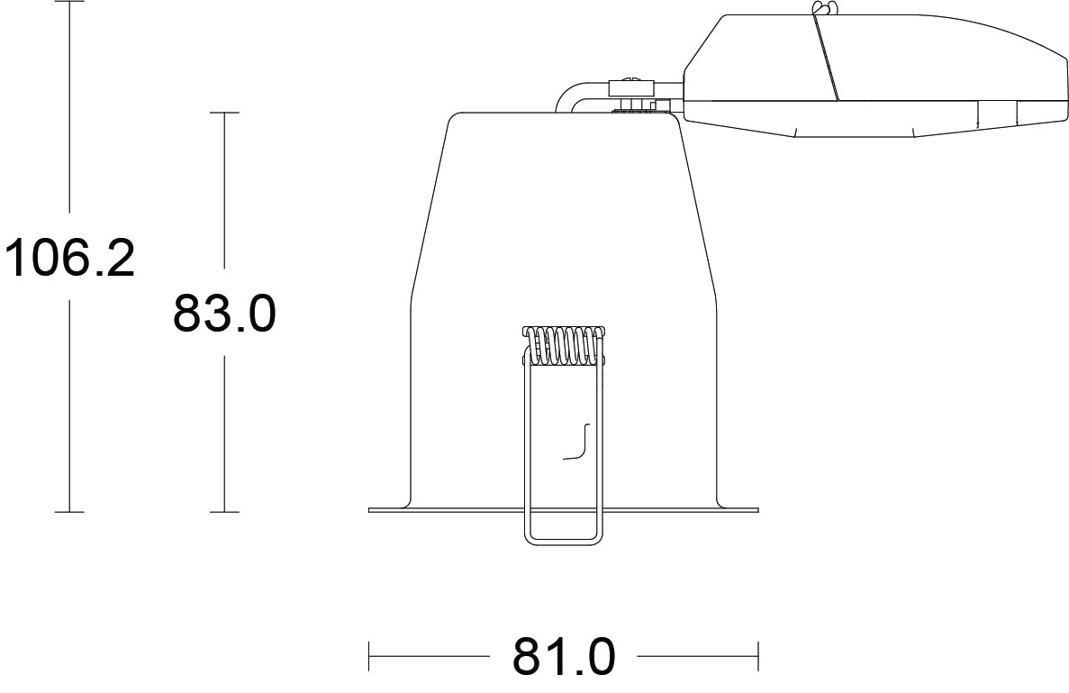 JCC Lighting JC010010/NB Fireguard Next Generation Standard Can Only IP20/IP65 No Bezel