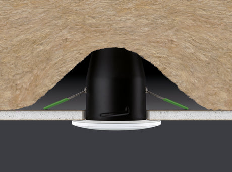 JCC Lighting JC010023/BN Fireguard Next Generation Unlamped Downlight Tilt IP20 Brushed Nickel