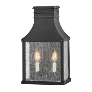 Hinkley Beacon Hill 2lt Half Wall Lantern HK-BEACON-HILL7-MB