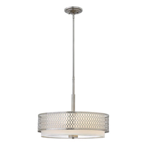 Hinkley/ Fredrick Ramond Jules 3 Light Pendant / Semi-Flush HK-JULES-3P-BN