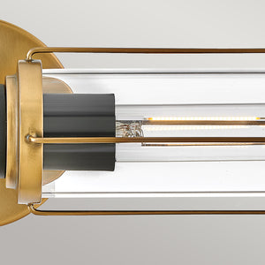 Hinkley Masthead 2lt Wall Light HK-MASTHEAD2-HBBK