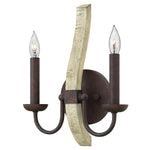 Hinkley Middlefield 2 Light Wall Light HK-MIDDLEFIELD2