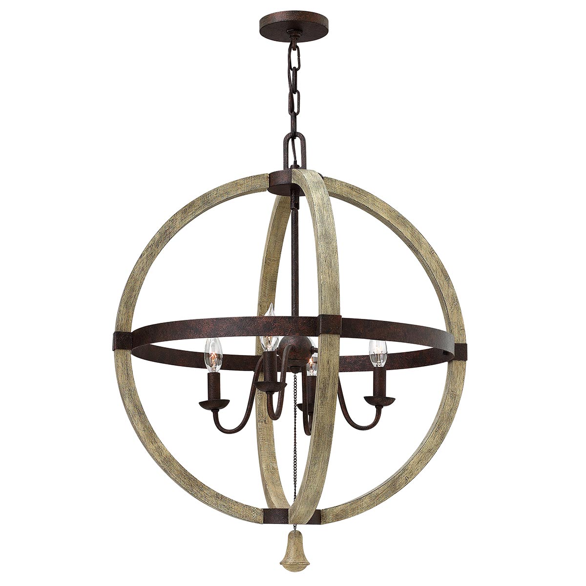 Hinkley Middlefield 4 Light Chandelier HK-MIDDLEFIELDP4