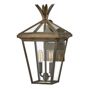 Hinkley Palma 2lt Medium Wall Lantern HK-PALMA-M-BU