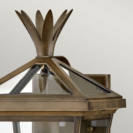 Hinkley Palma 1lt Small Wall Lantern HK-PALMA-S-BU