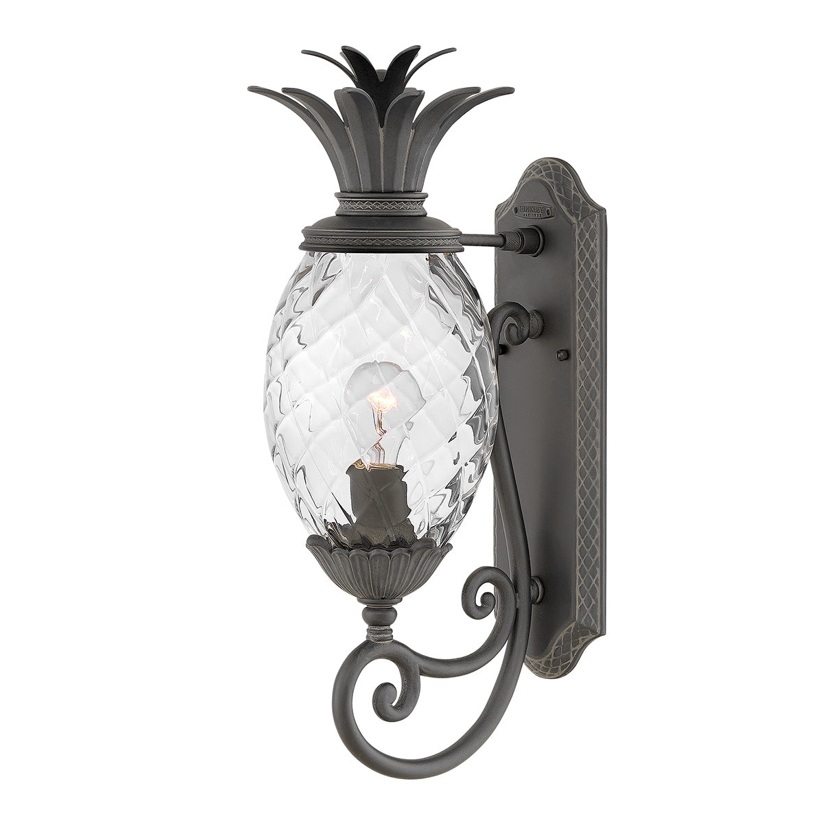 Hinkley Plantation 1lt Medium Wall Lantern HK-PLANTATION-M-MB