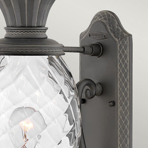 Hinkley Plantation 1lt Medium Wall Lantern HK-PLANTATION-M-MB