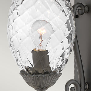 Hinkley Plantation 1lt Medium Wall Lantern HK-PLANTATION-M-MB