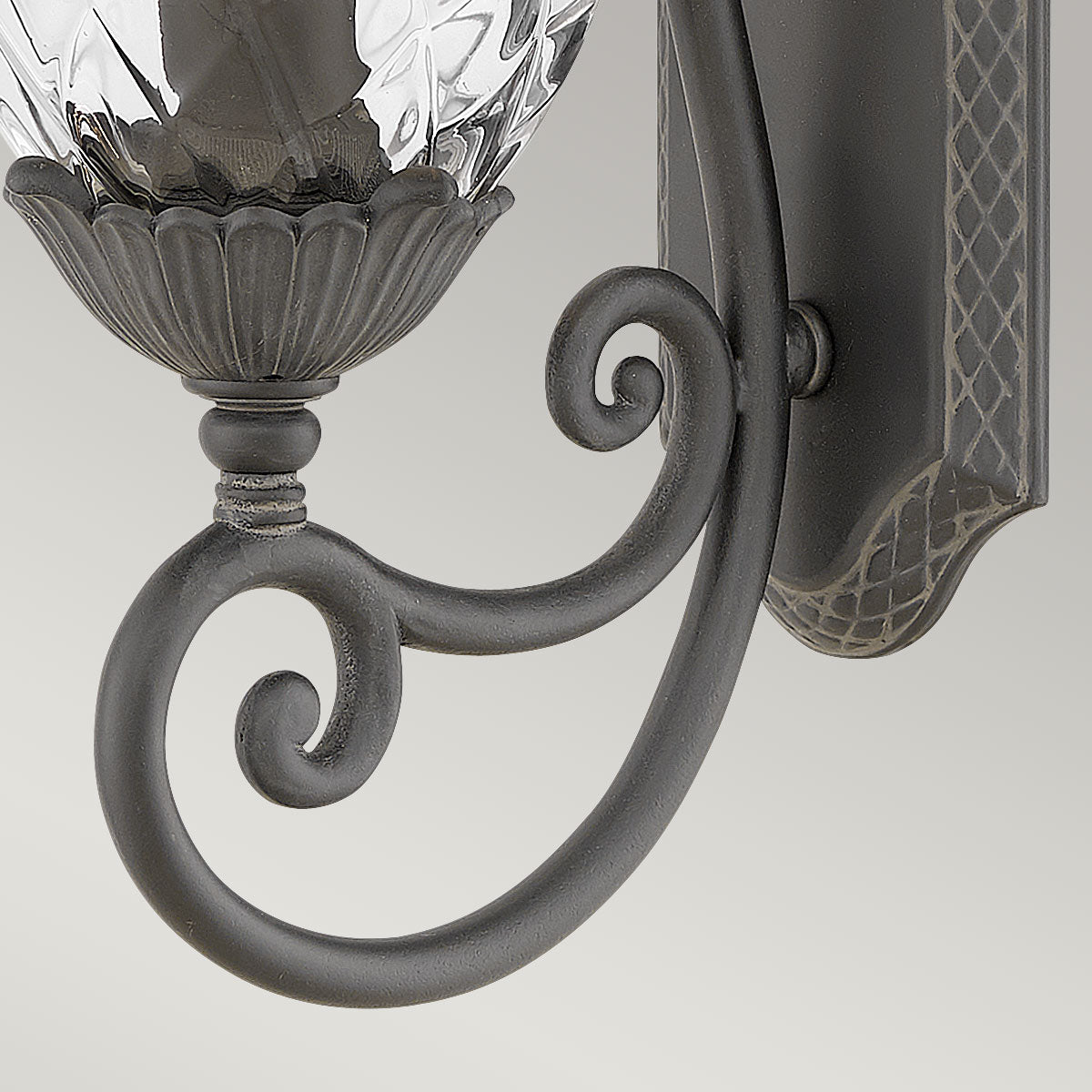 Hinkley Plantation 1lt Medium Wall Lantern HK-PLANTATION-M-MB