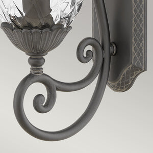 Hinkley Plantation 1lt Medium Wall Lantern HK-PLANTATION-M-MB