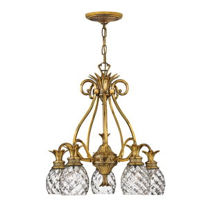 Hinkley Plantation 5 Light Chandelier HK-PLANTATION5-BB