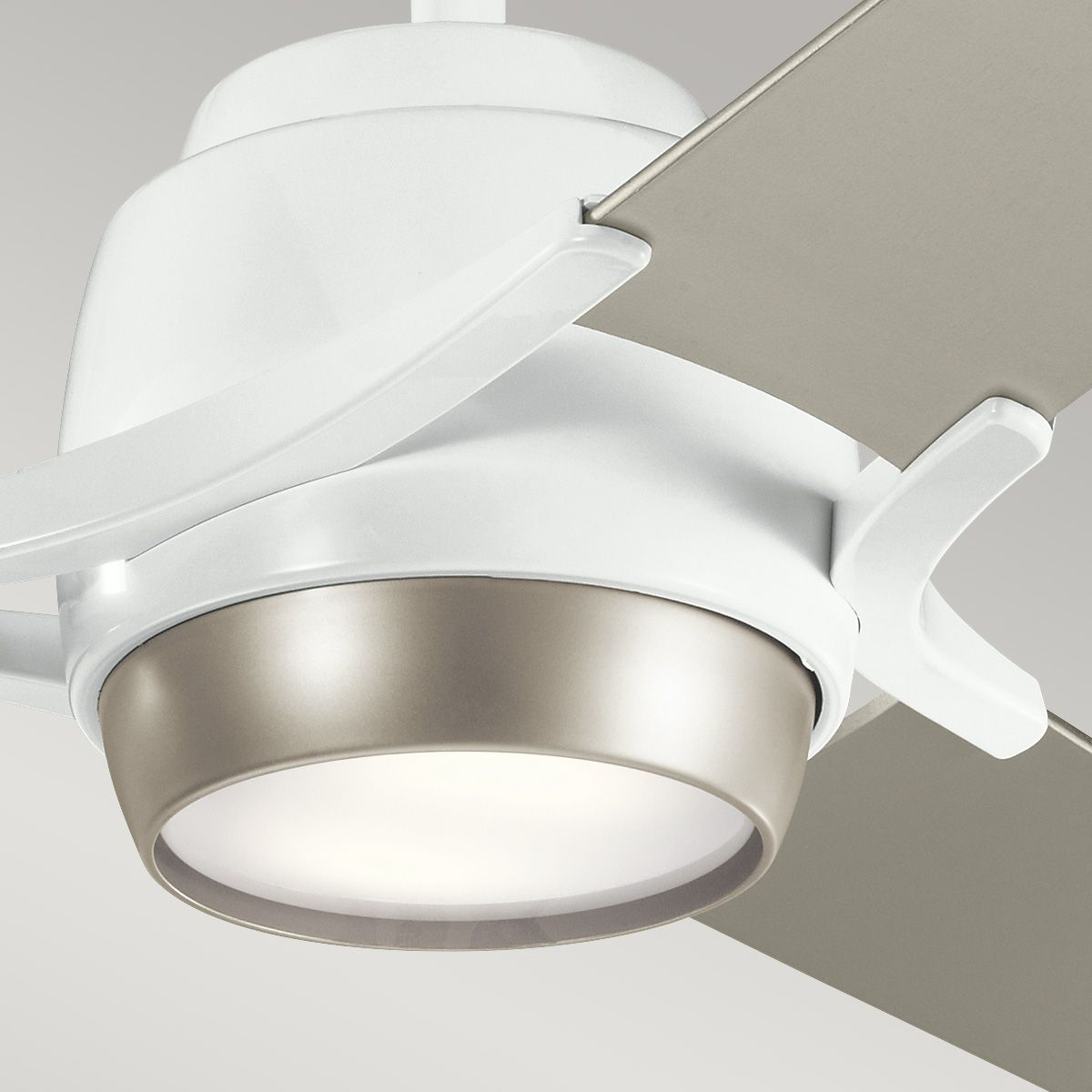 Kichler Ceiling Fan Zeus - 60in / 152cm Fan - White part Number = KLF-ZEUS-60-WHT